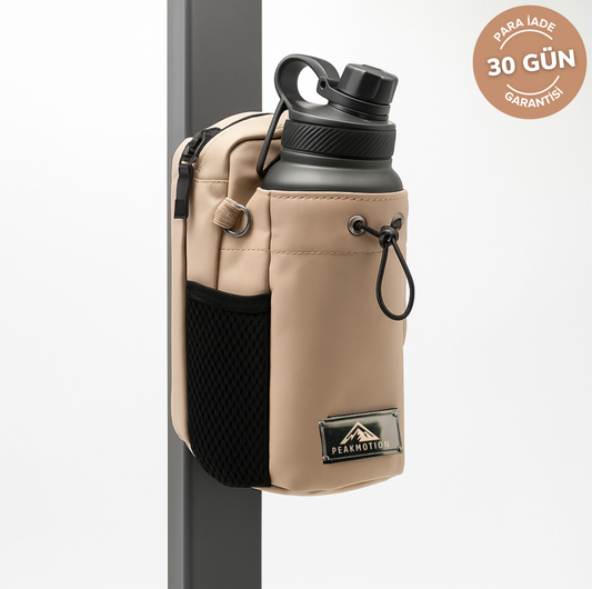 PeakMotion Manyetik Spor Çanta Bej