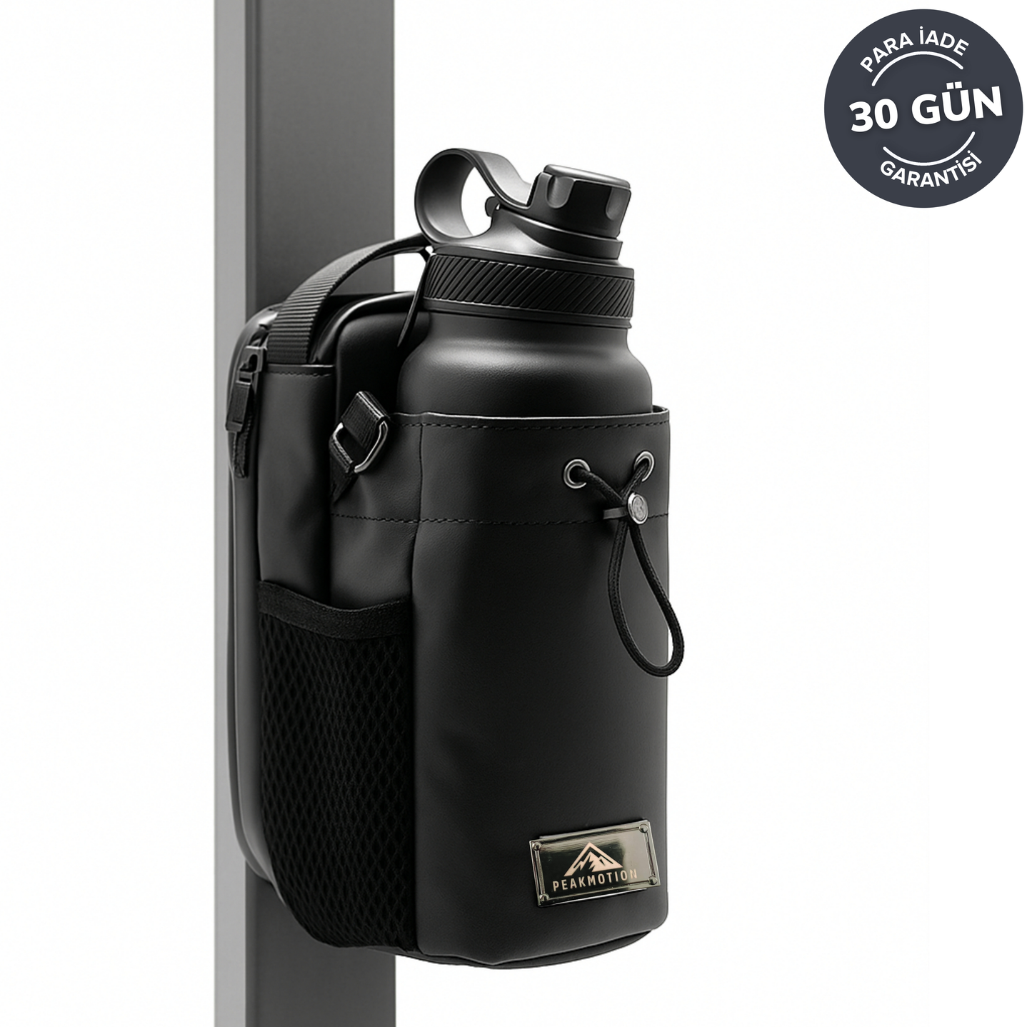 PeakMotion Manyetik Spor Çanta Siyah
