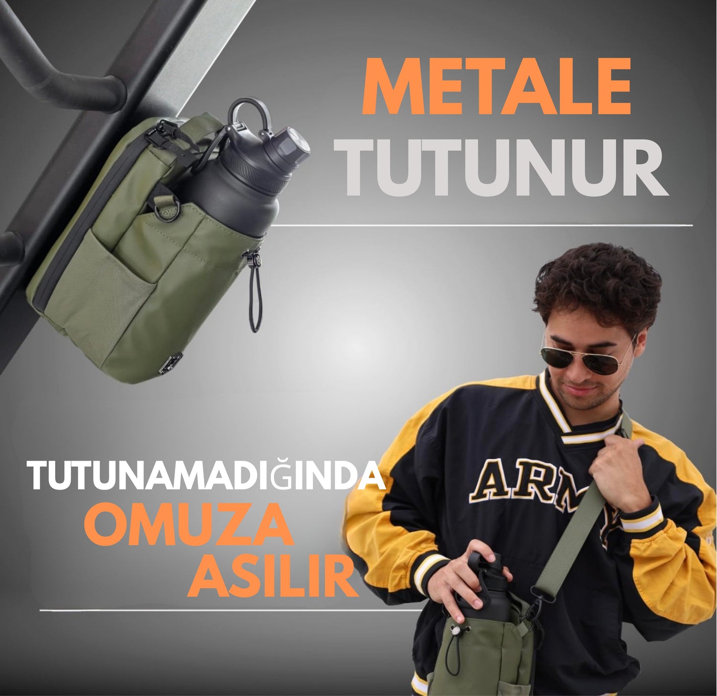 PeakMotion Manyetik Spor Çanta